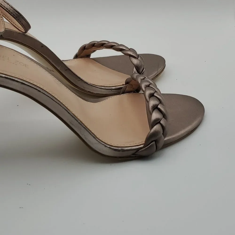 Zoe by Rachel Zoe Womens Ella Leather Closed Toe Formal SIZE 10.0.‎  S887